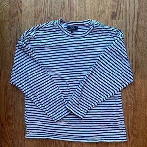 AYR French Fry shirt navy stripes